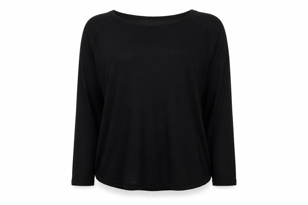 Marks & Spencer Women Black UK 18 Cashmere Crew Neck Pullover Jumper