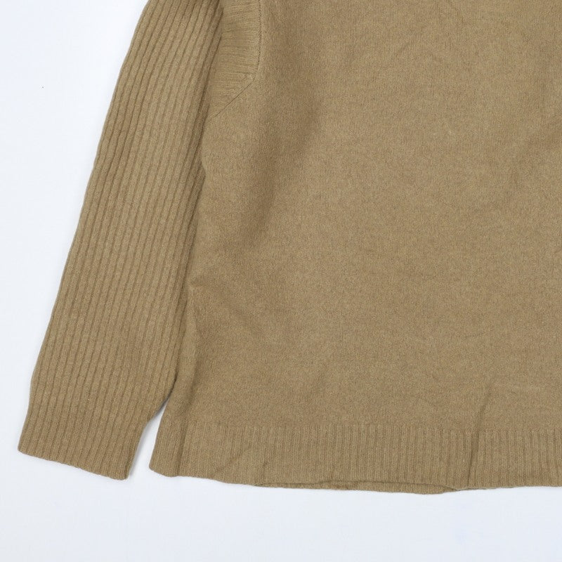 Timberland Women’s Beige XL Lambswool Roll Neck Knit Jumper