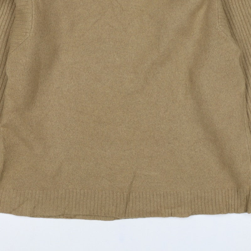 Timberland Women’s Beige XL Lambswool Roll Neck Knit Jumper