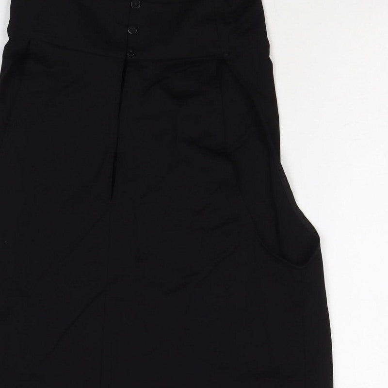 Autograph Women Black UK 10 Basic High Neck Sleeveless Stretch Bodysuit