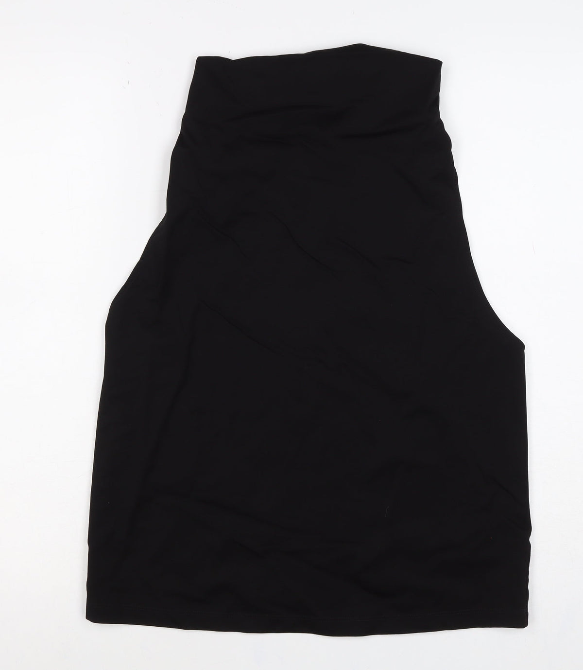Autograph Women Black UK 10 Basic High Neck Sleeveless Stretch Bodysuit