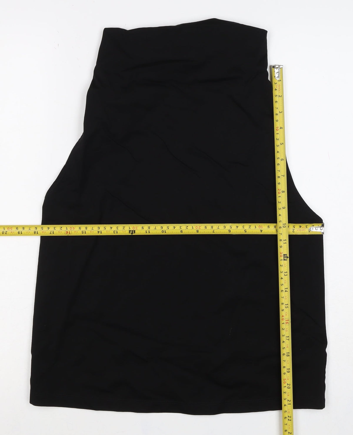 Autograph Women Black UK 10 Basic High Neck Sleeveless Stretch Bodysuit