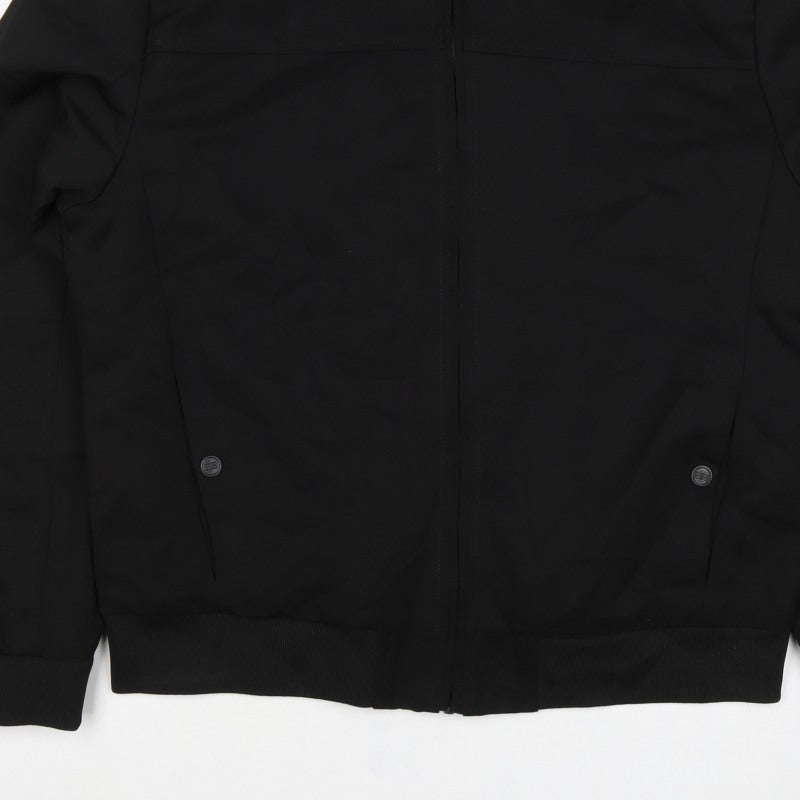 Benjamin Black Men's Black XL Bomber Jacket Full Zip Stand Collar