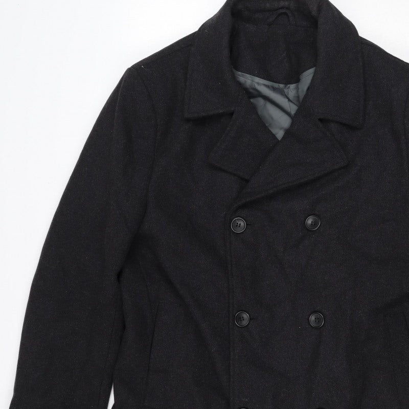 The Lodge Debenhams Women’s Black L Wool Cashmere Pea Coat