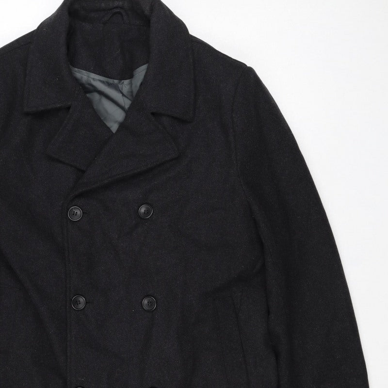 The Lodge Debenhams Women’s Black L Wool Cashmere Pea Coat