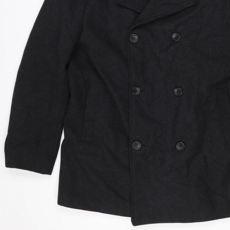 The Lodge Debenhams Women’s Black L Wool Cashmere Pea Coat