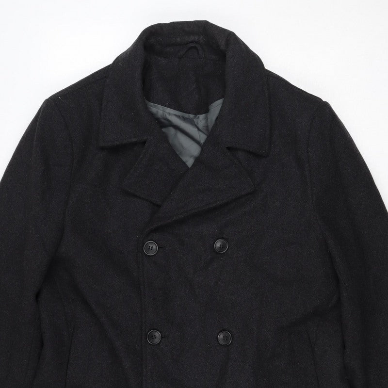 The Lodge Debenhams Women’s Black L Wool Cashmere Pea Coat