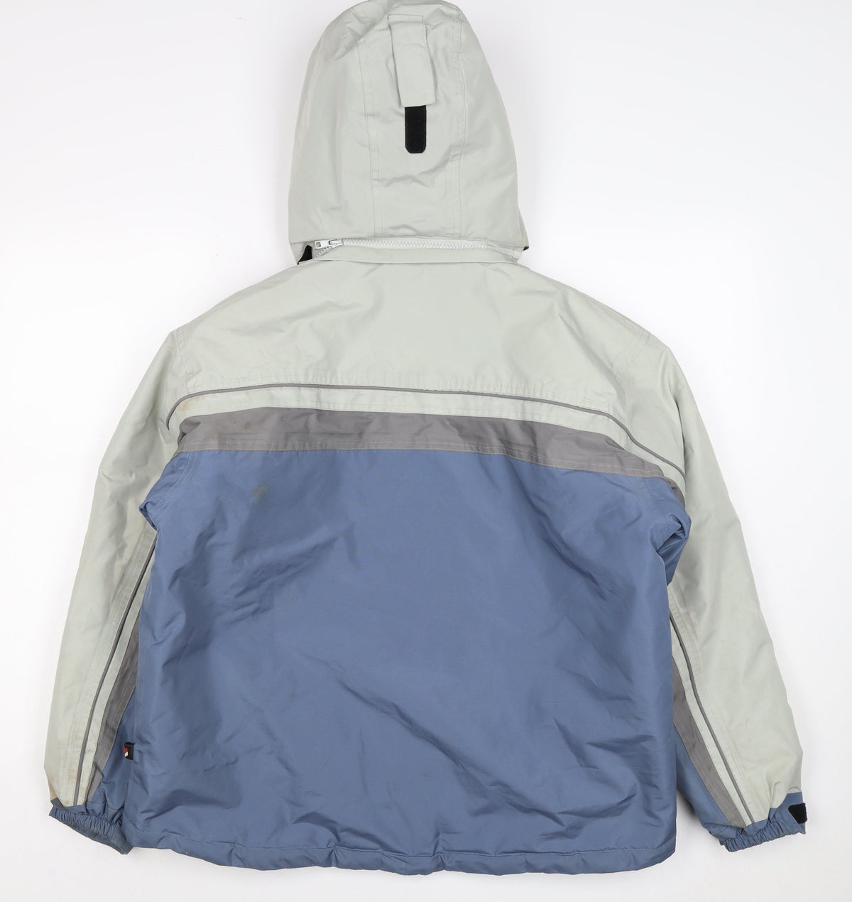 Trespass Boys Blue Grey 15-16 Years Ski Jacket Hooded Waterproof