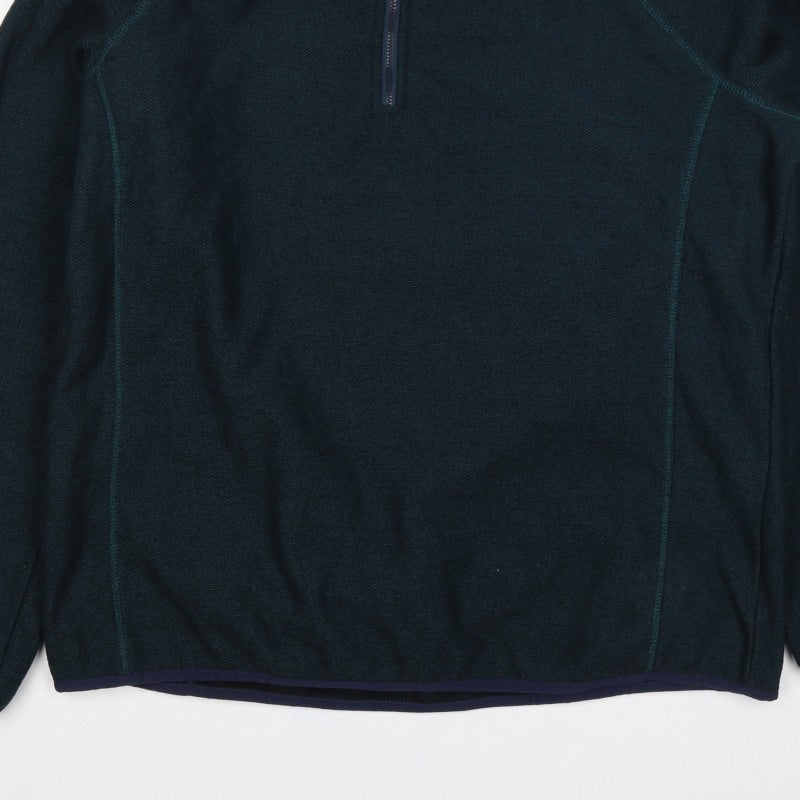 Craghoppers Men’s Green XL 1/4 Zip Fleece Outdoor Sweatshirt