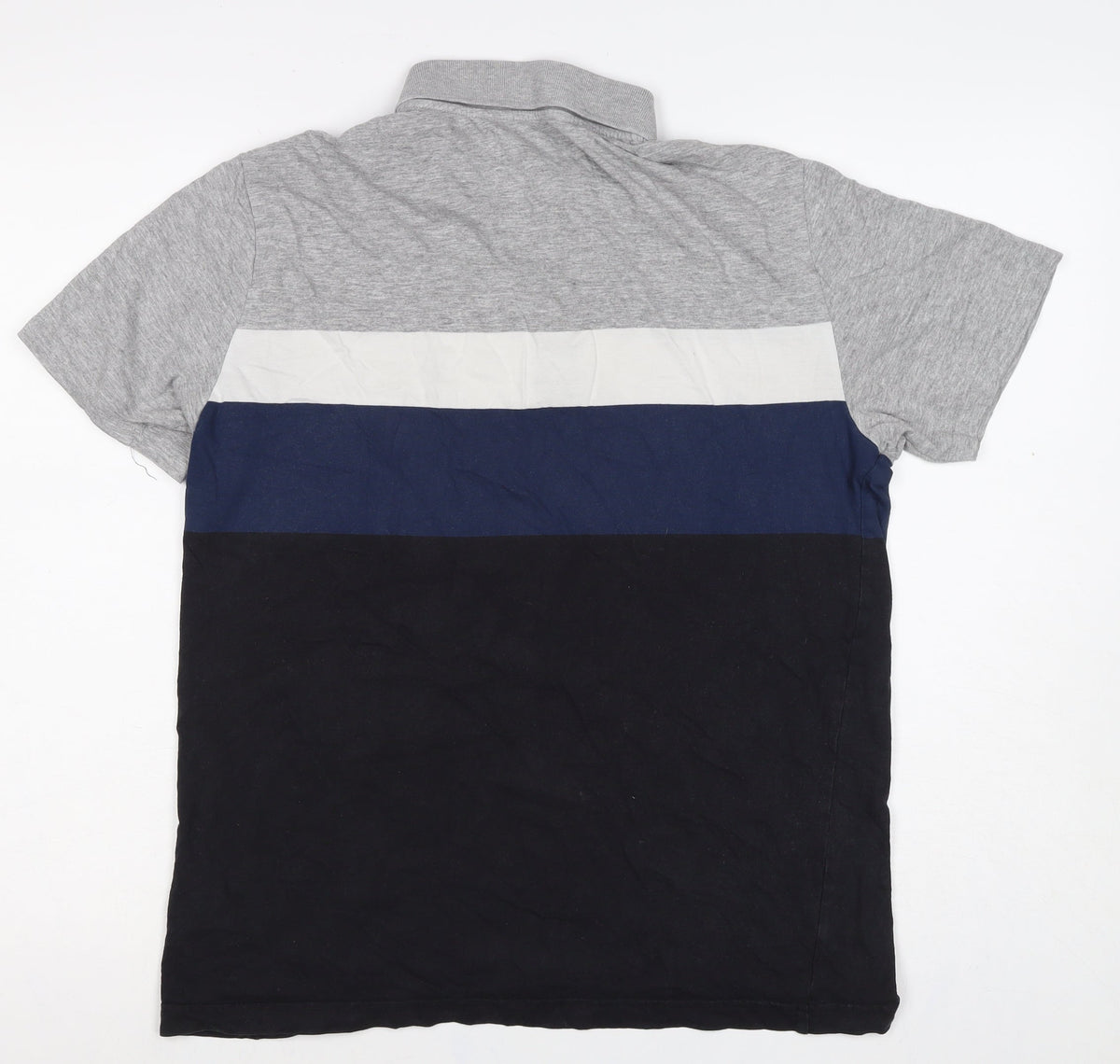 Original Penguin Men’s Multicoloured M Colourblock Cotton Polo Shirt