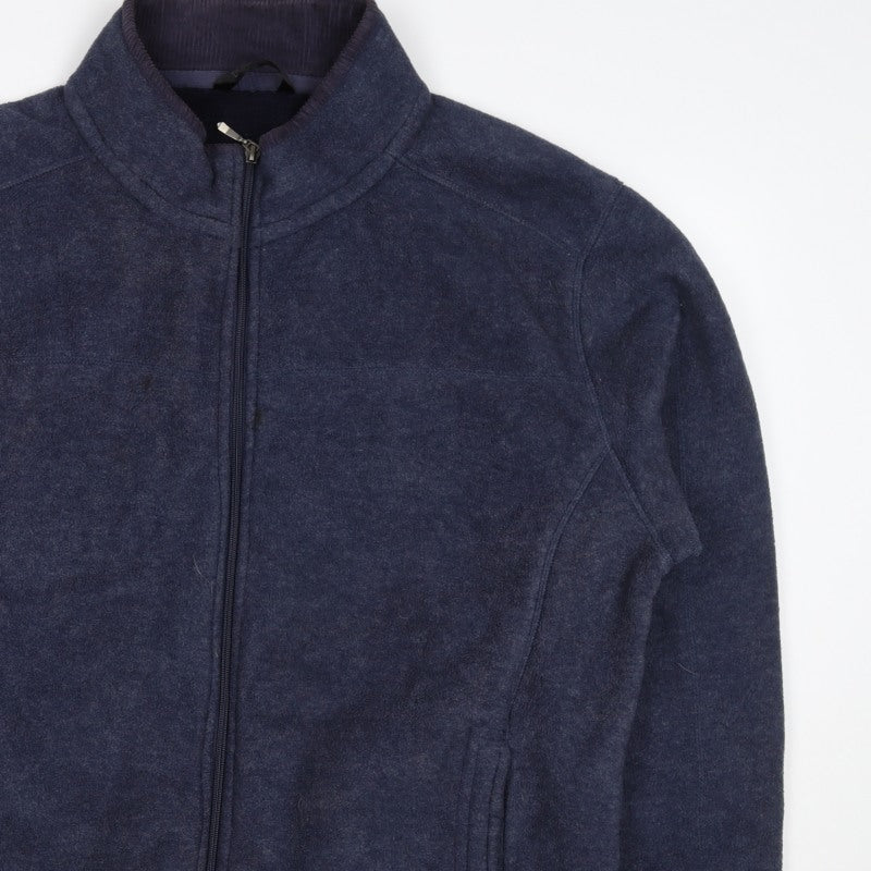 Dunnes Stores Men's Blue 2XL Wool Blend Full Zip Fleece Jacket