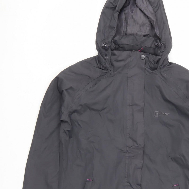 Hi Gear Women’s Black Size 8 Hooded Ski Jacket