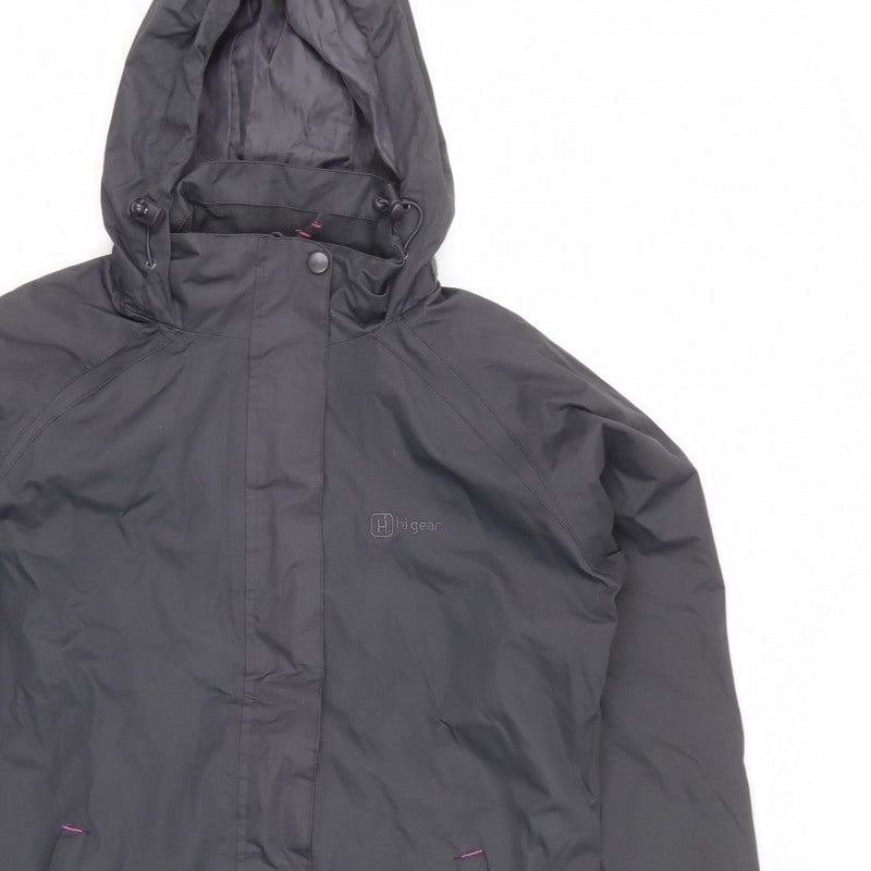 Hi Gear Women’s Black Size 8 Hooded Ski Jacket