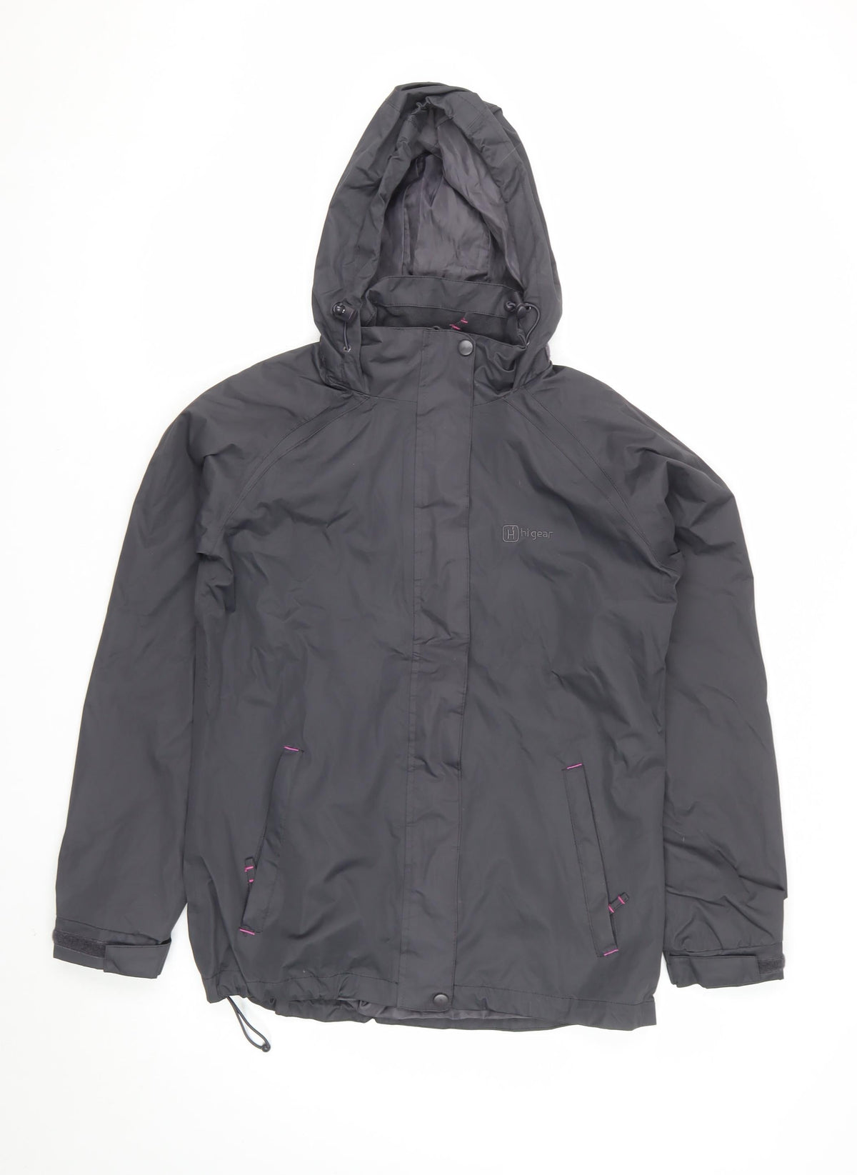 Hi Gear Women’s Black Size 8 Hooded Ski Jacket