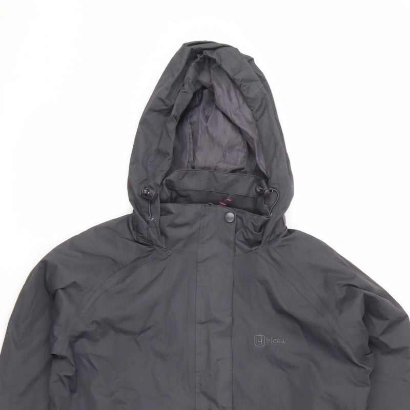Hi Gear Women’s Black Size 8 Hooded Ski Jacket