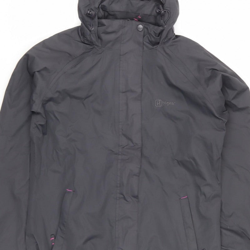 Hi Gear Women’s Black Size 8 Hooded Ski Jacket