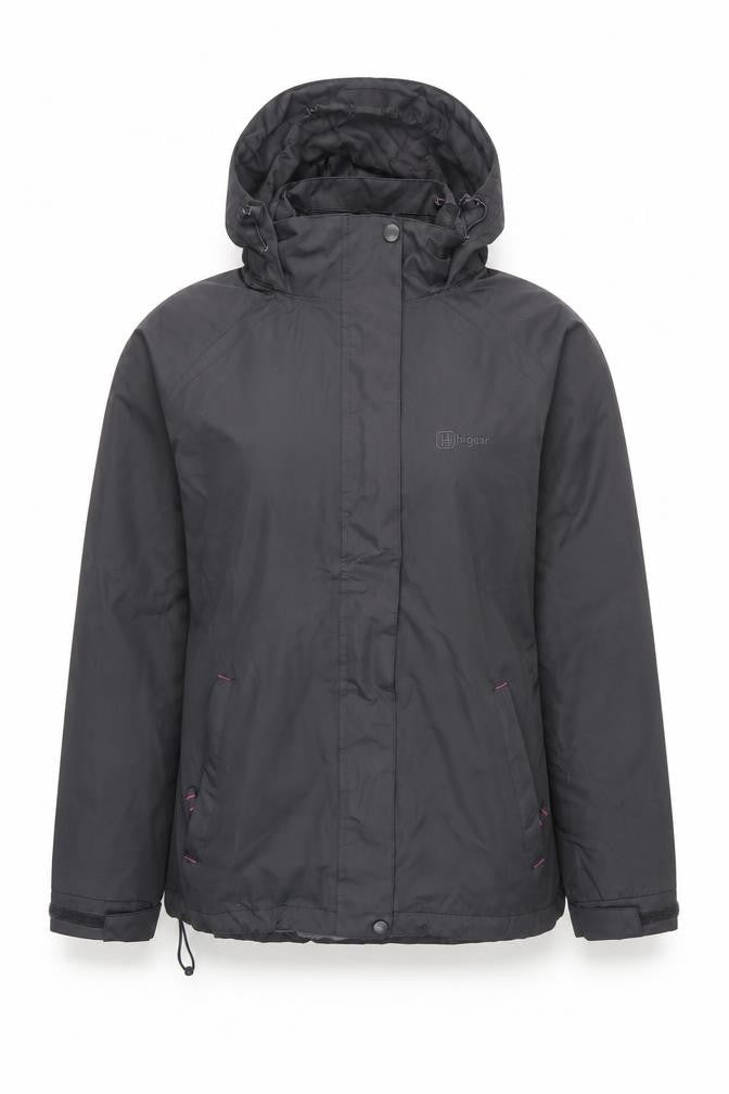 Hi Gear Women’s Black Size 8 Hooded Ski Jacket