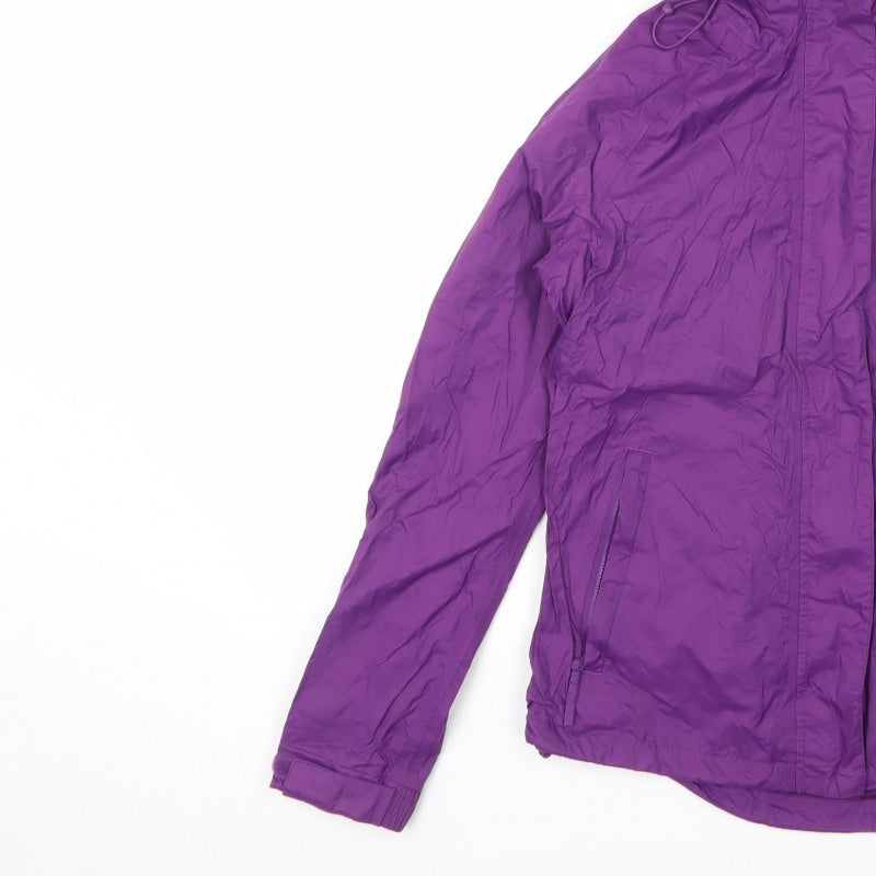Mountain Warehouse Women's Purple UK 8 Rain Coat Waterproof Jacket