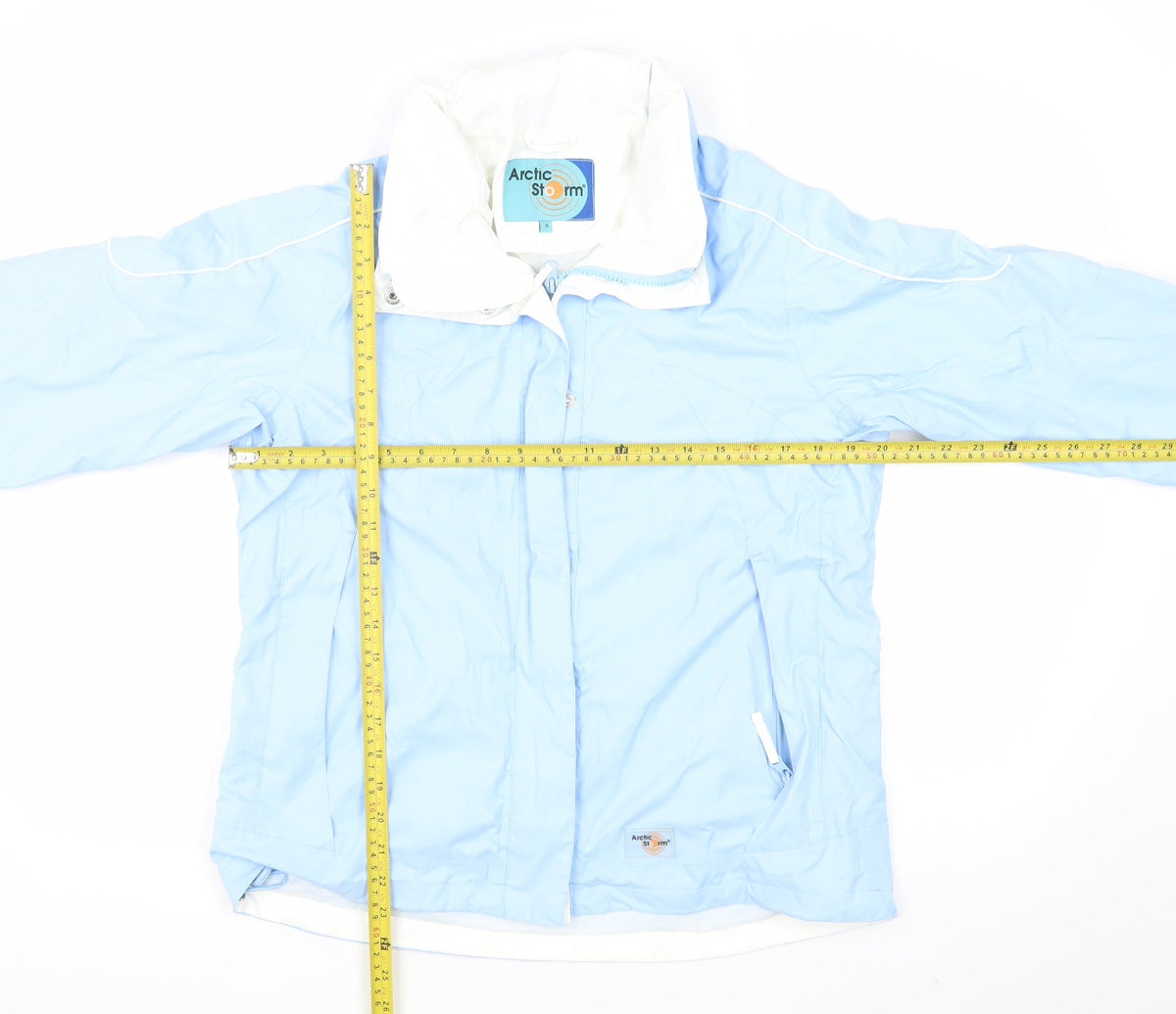 Arctic Storm Women’s Blue Size S Ski Jacket Hooded Full Zip