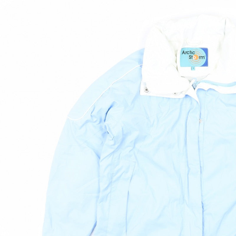 Arctic Storm Women’s Blue Size S Ski Jacket Hooded Full Zip