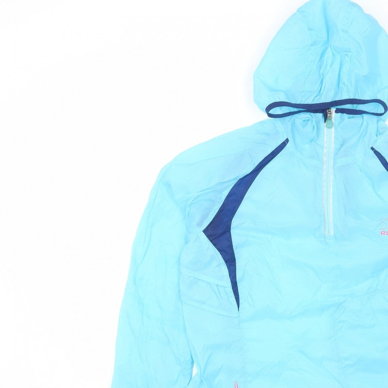 Karrimor Women’s Blue Size 14 X Lite Run Hooded Windbreaker Jacket