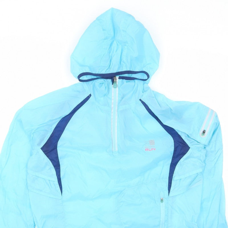 Karrimor Women’s Blue Size 14 X Lite Run Hooded Windbreaker Jacket