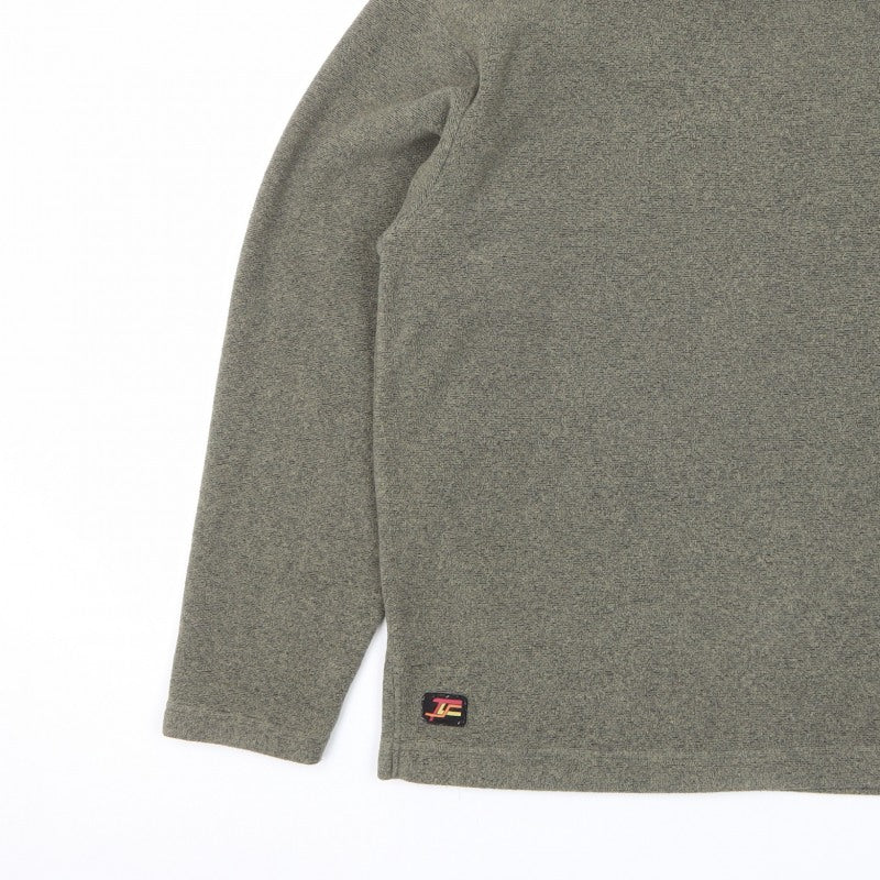 Gelert Men’s Green Fleece Sweatshirt Size S Crew Neck Outdoor Pullover