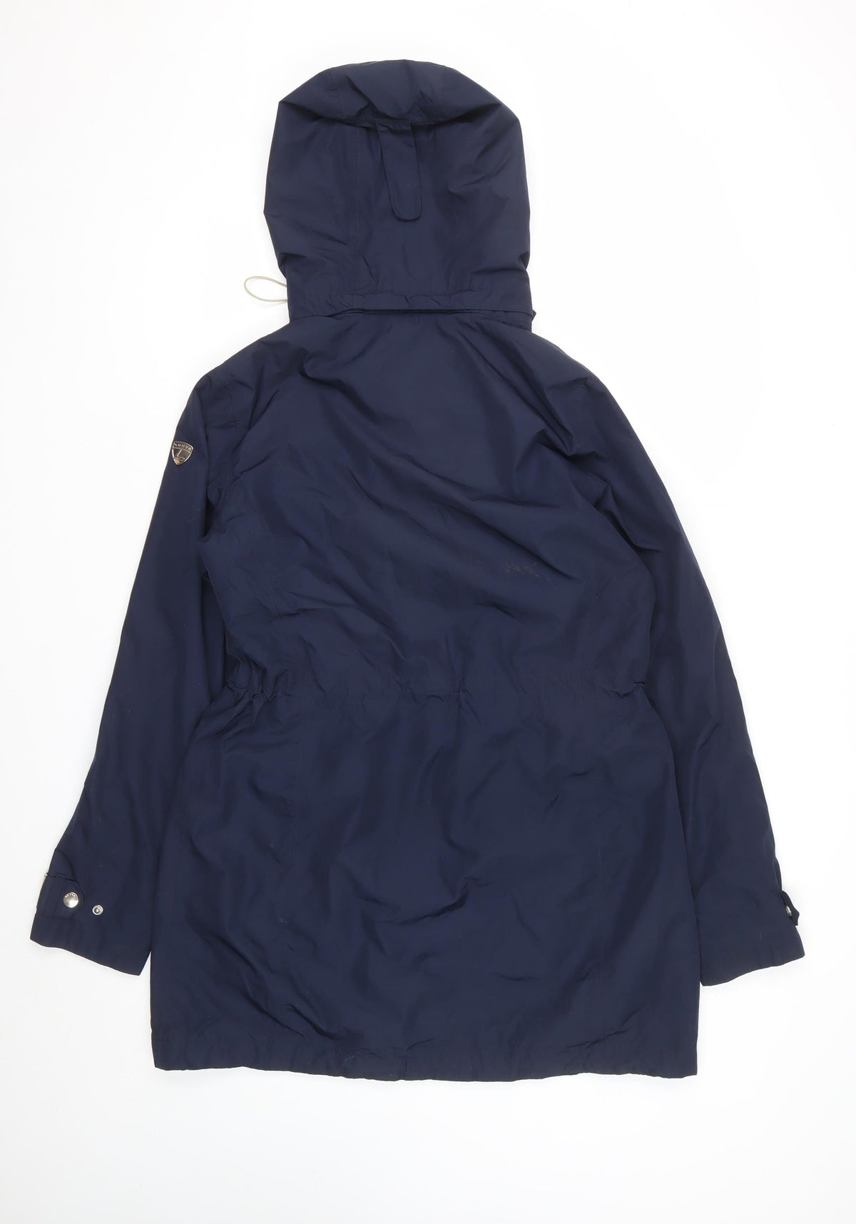 Luhta Women’s Navy UK 12 Long Hooded Parka Jacket