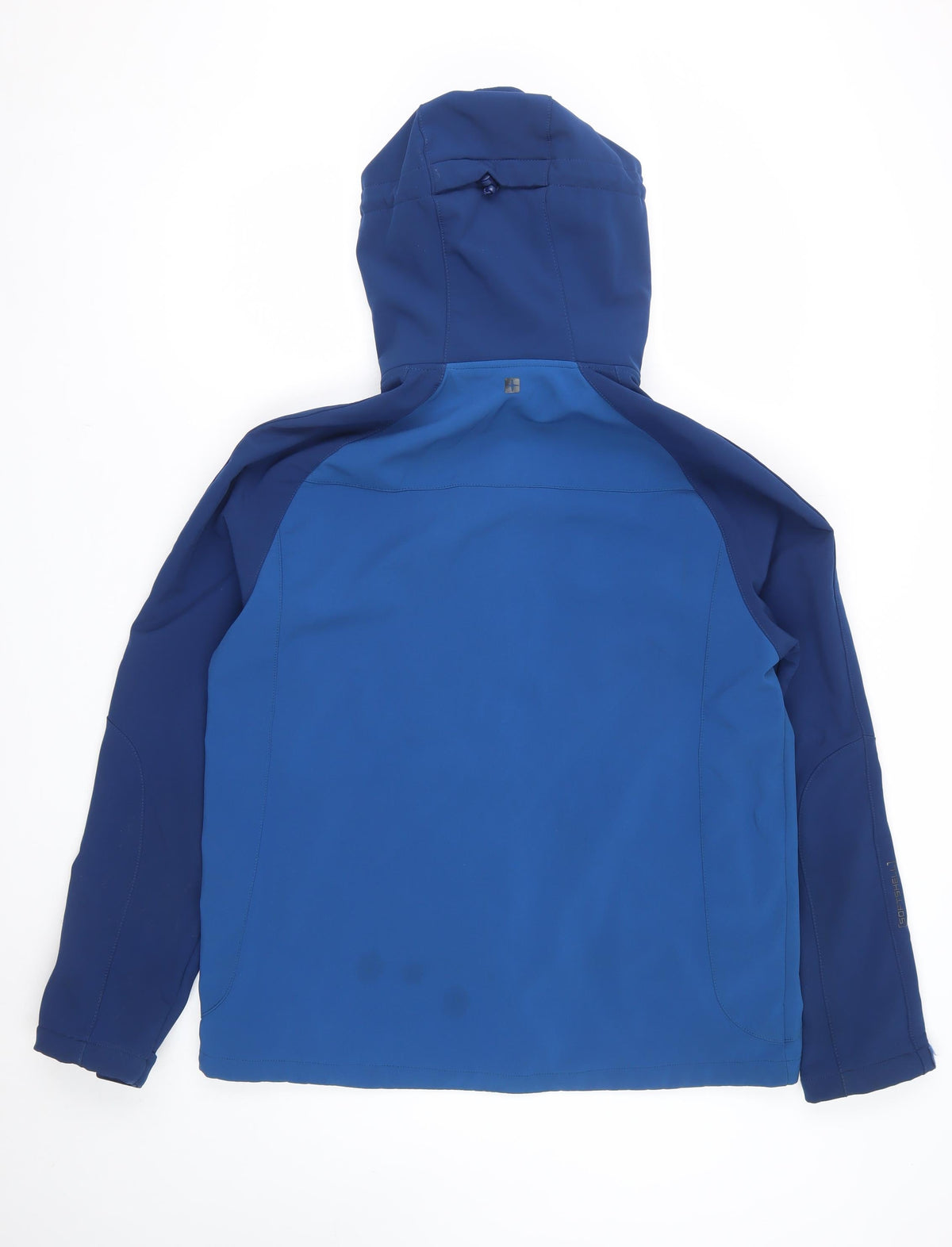 Mountain Warehouse Mens Blue L Exodus Softshell Hooded Outdoor Jacket