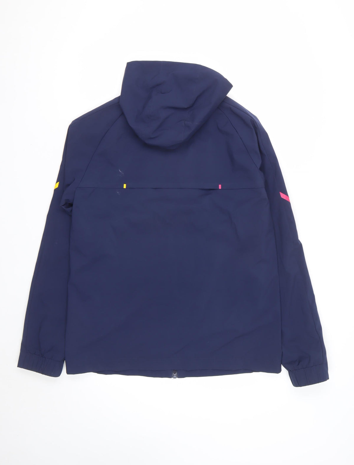 Castore Men's Navy S Wolves Hooded Football Windbreaker Jacket