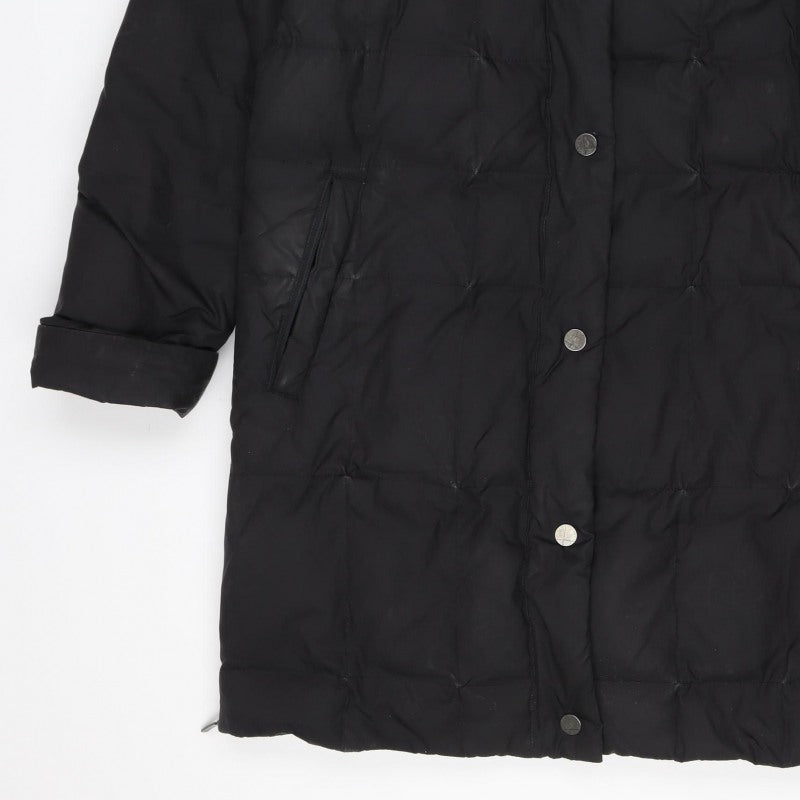 Sixth Sense Women Black UK 10 Mid-Length Quilted Puffer Jacket