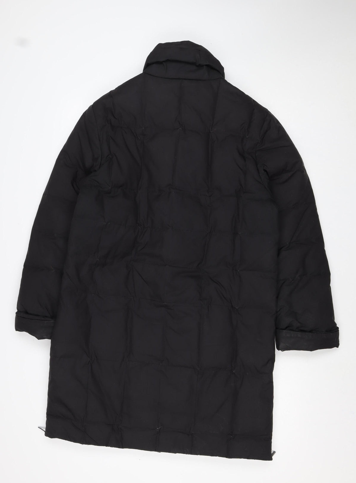 Sixth Sense Women Black UK 10 Mid-Length Quilted Puffer Jacket