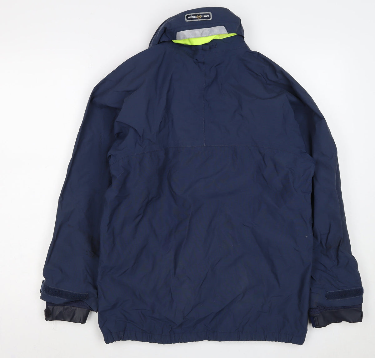 Henri Lloyd Boys Blue XL Ski Jacket Waterproof Reflective Full Zip