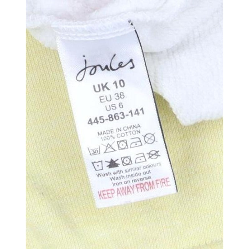 Joules Women’s UK 10 Multicoloured Colourblock Henley Sweatshirt