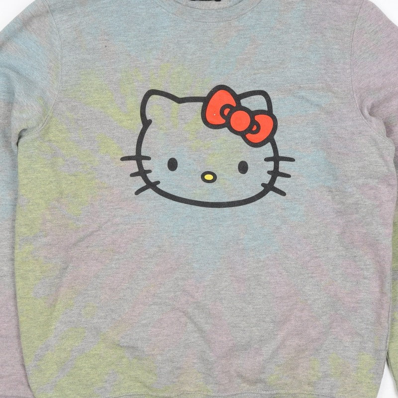 Sanrio Women’s Grey UK 8 Hello Kitty Graphic Pullover Sweatshirt