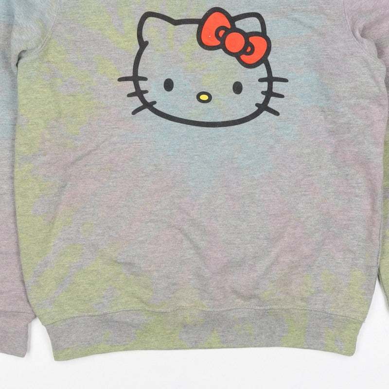 Sanrio Women’s Grey UK 8 Hello Kitty Graphic Pullover Sweatshirt
