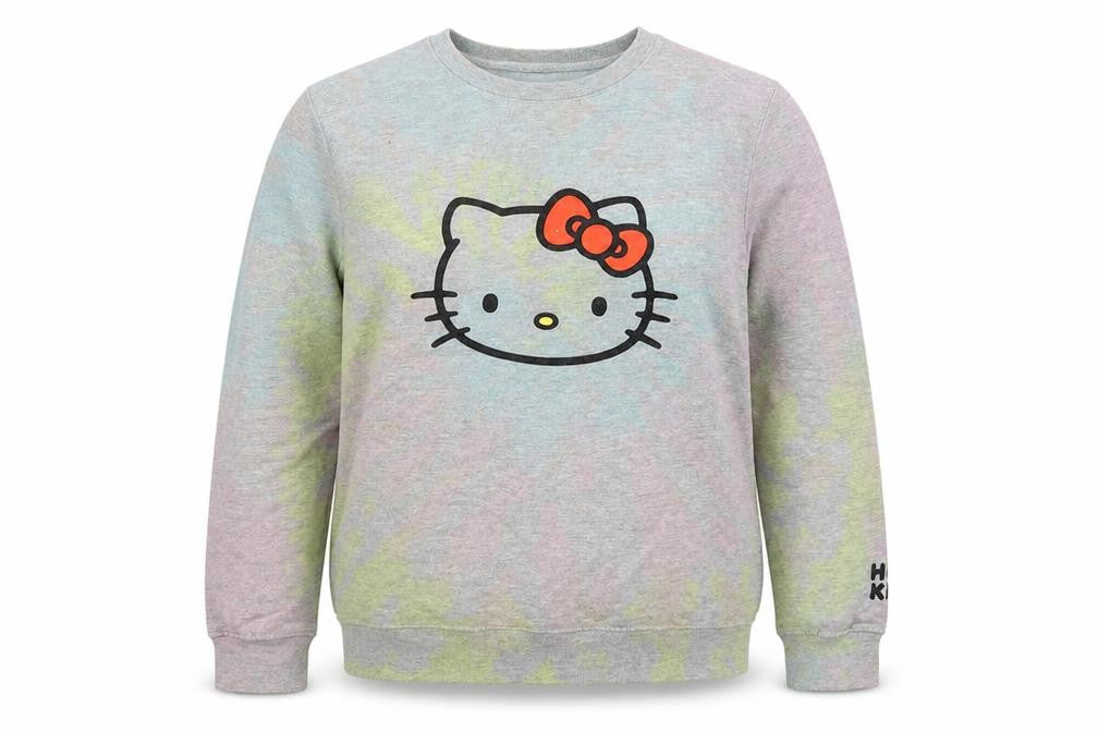 Sanrio Women’s Grey UK 8 Hello Kitty Graphic Pullover Sweatshirt
