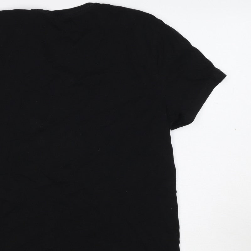/STAY Women's Black S Graphic Jersey Short Sleeve T-Shirt
