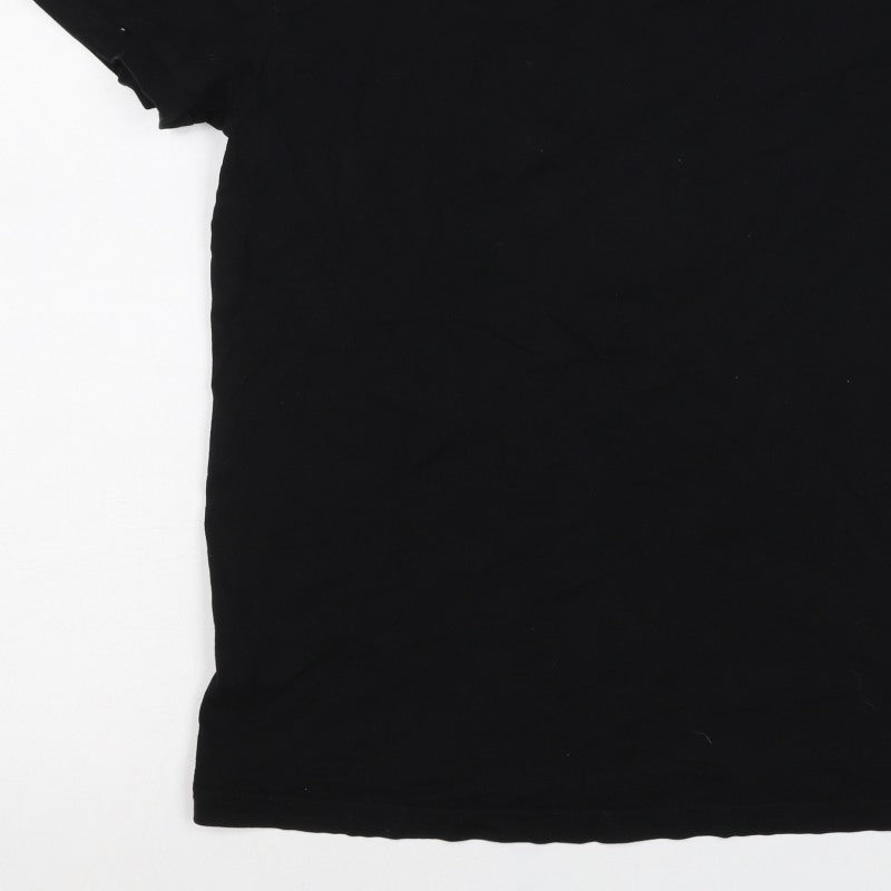 /STAY Women's Black S Graphic Jersey Short Sleeve T-Shirt