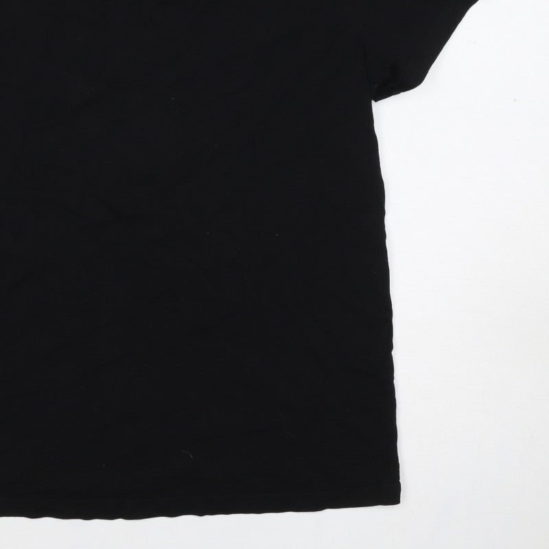 /STAY Women's Black S Graphic Jersey Short Sleeve T-Shirt