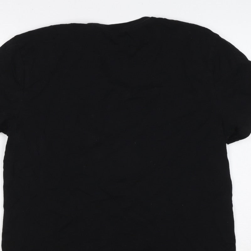 /STAY Women's Black S Graphic Jersey Short Sleeve T-Shirt