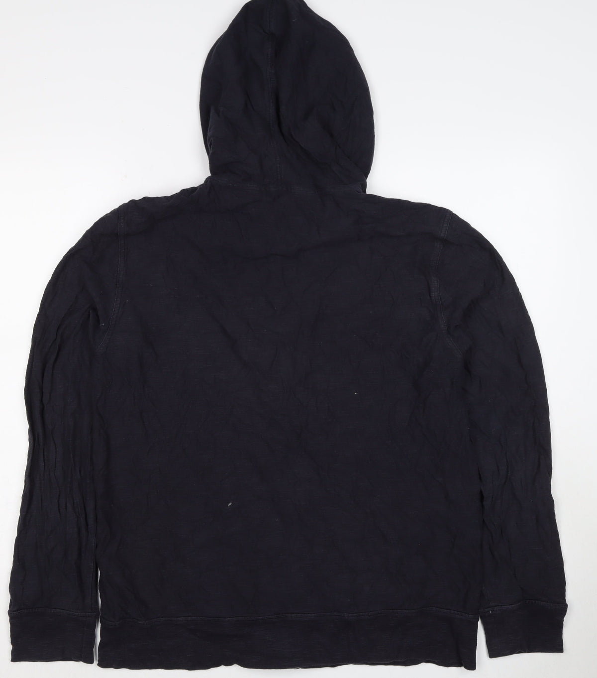 Gap Women’s Navy L Full Zip Hooded Cotton Sweatshirt Jacket