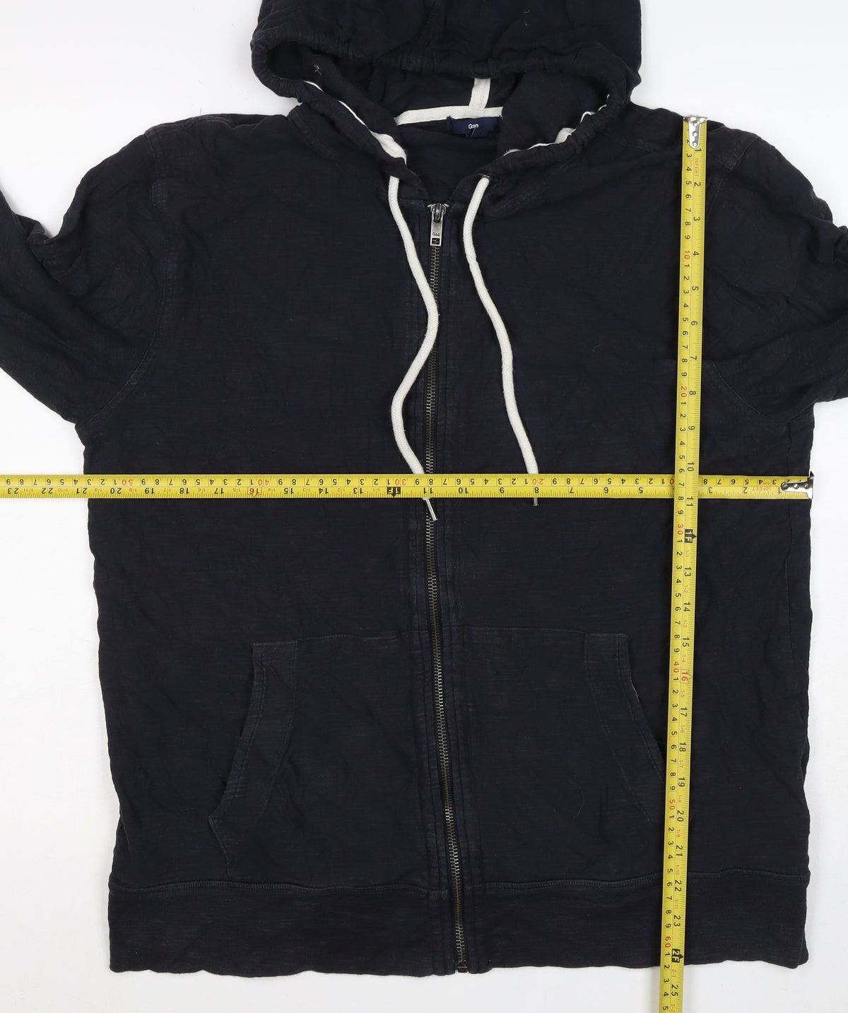 Gap Women’s Navy L Full Zip Hooded Cotton Sweatshirt Jacket