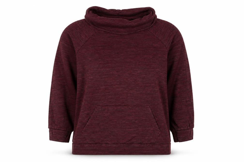 Next Women’s Red UK 20 Pullover Hoodie Cowl Neck Kangaroo Pocket