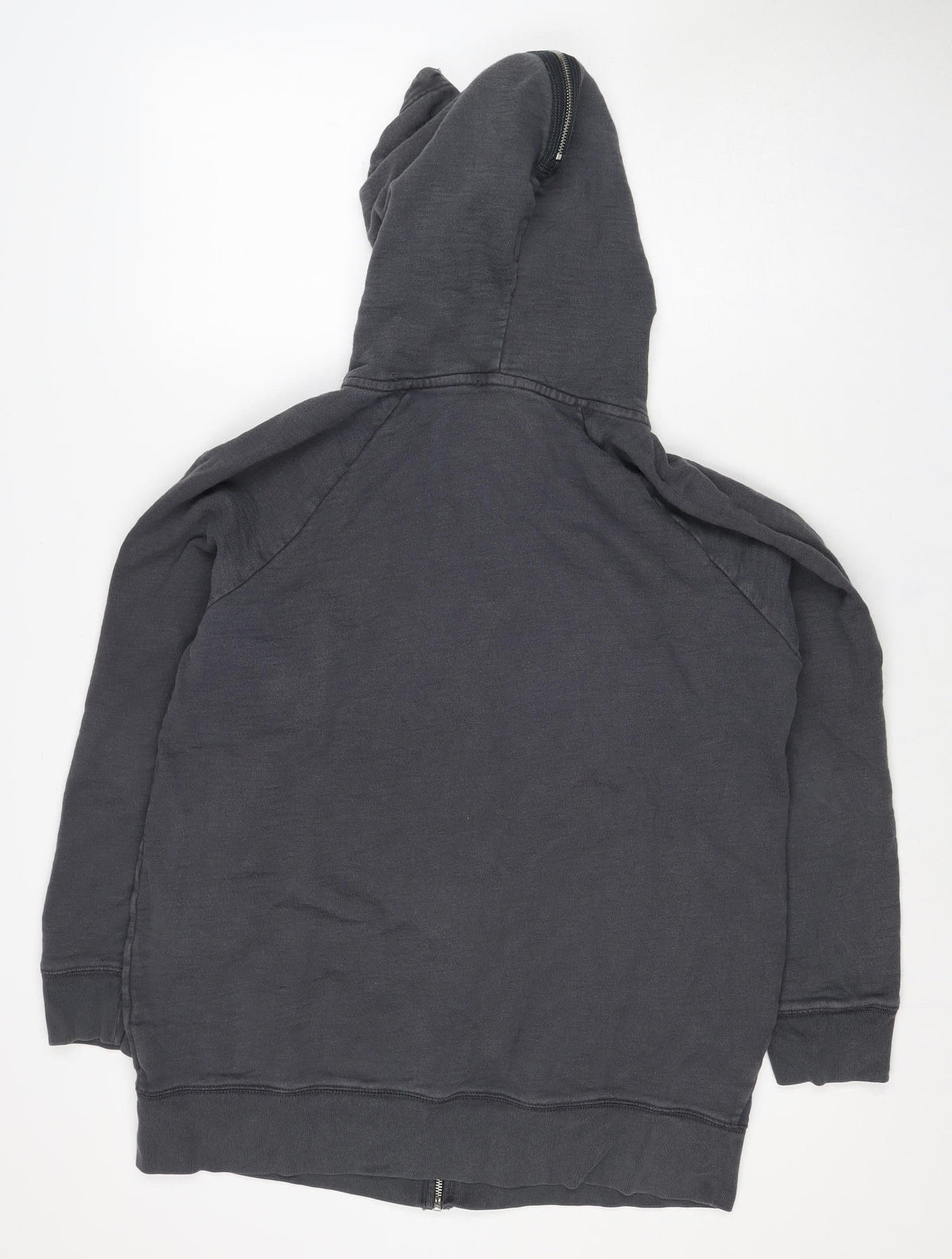 Gap Women’s Black L Full Zip Hooded Sweatshirt Zip Pockets