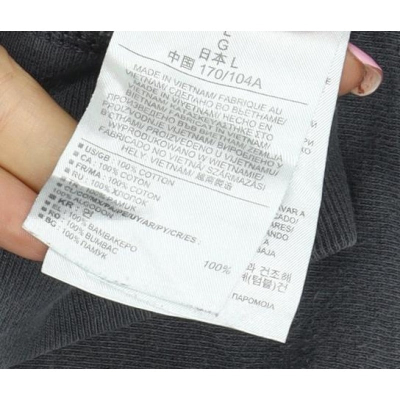Gap Women’s Black L Full Zip Hooded Sweatshirt Zip Pockets
