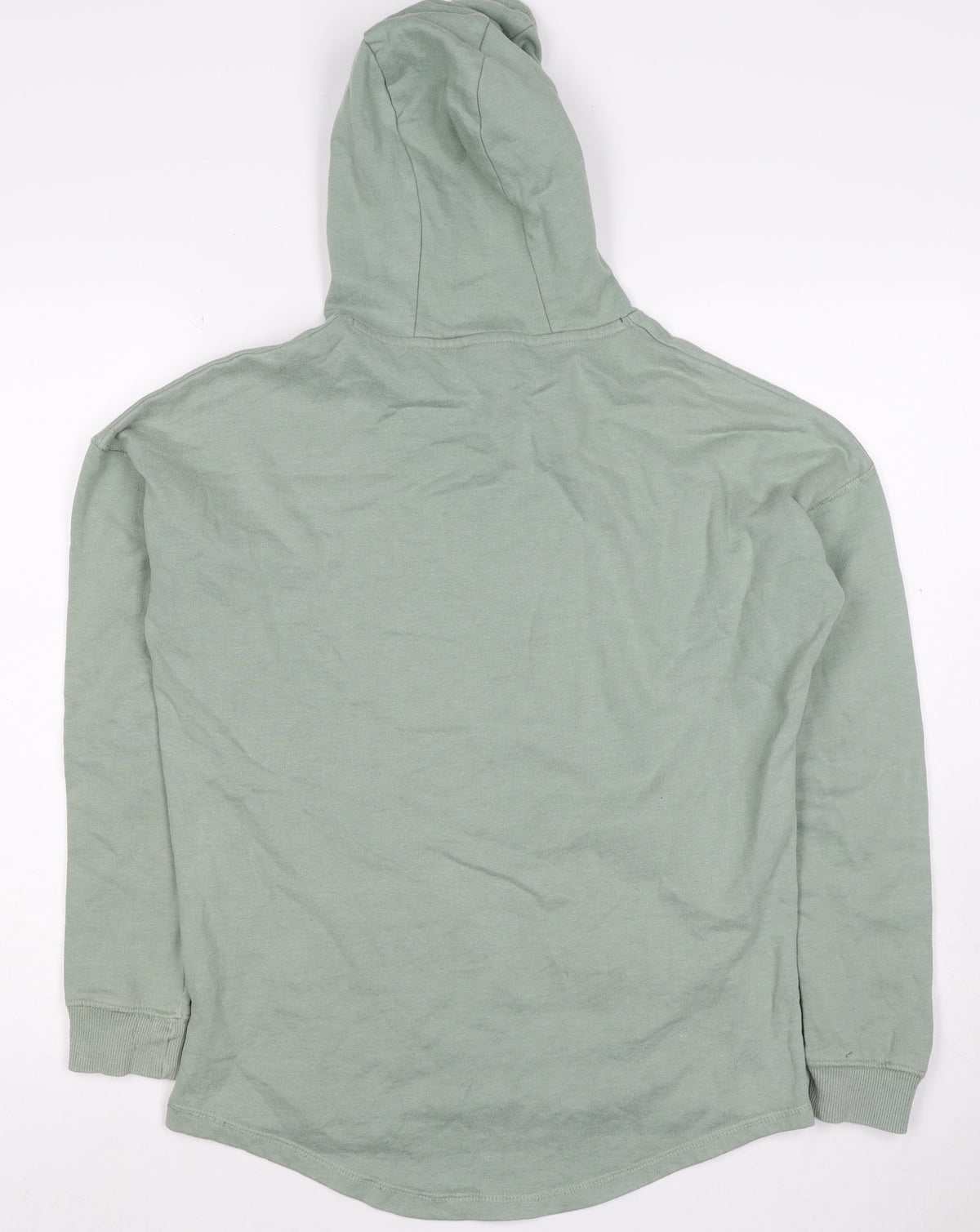 Animal Women’s Green UK 6 Pullover Hoodie Logo Pocket Long Sleeve