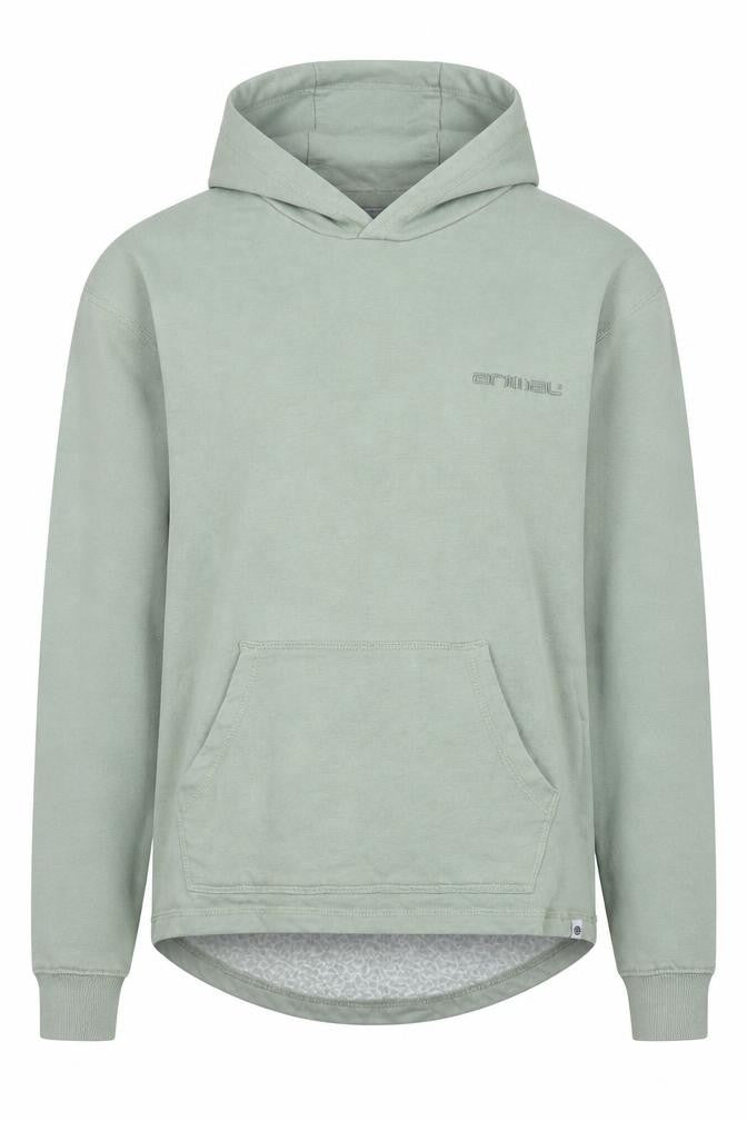Animal Women’s Green UK 6 Pullover Hoodie Logo Pocket Long Sleeve