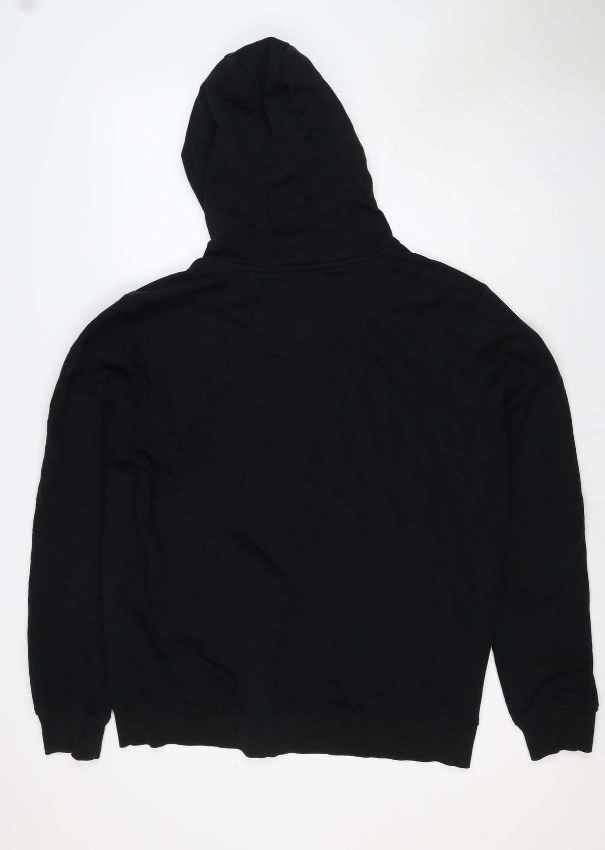 Brave Soul Men’s Black L Pullover Hoodie Drawstring Pocket