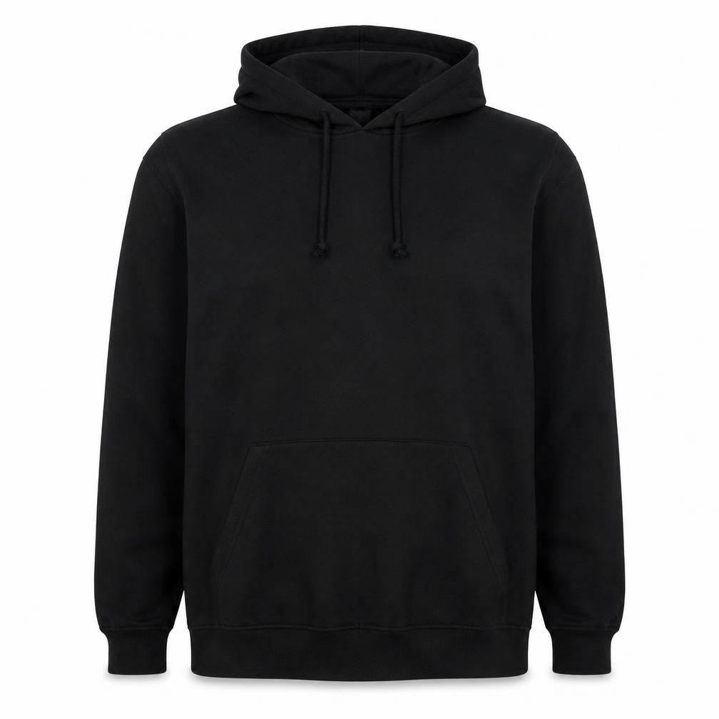 Brave Soul Men’s Black L Pullover Hoodie Drawstring Pocket